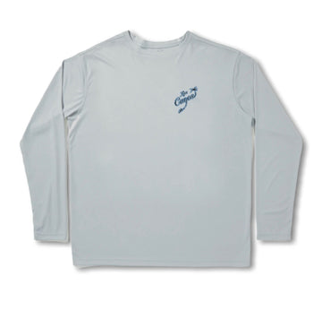 Compass / Silver - Quick Dry UPF 50+ Mens Long Sleeve